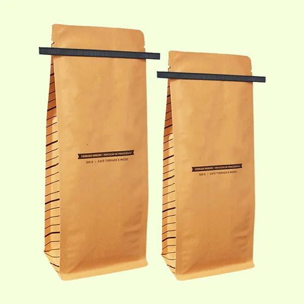 Tin Tie Kraft Bags