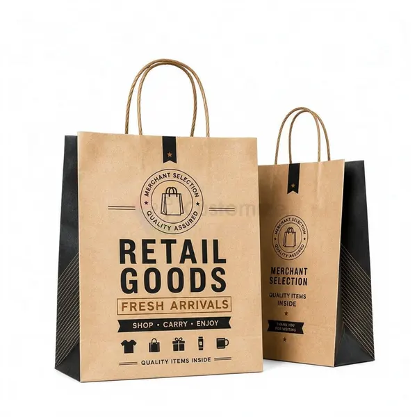 Twisted Handle Paper Bags