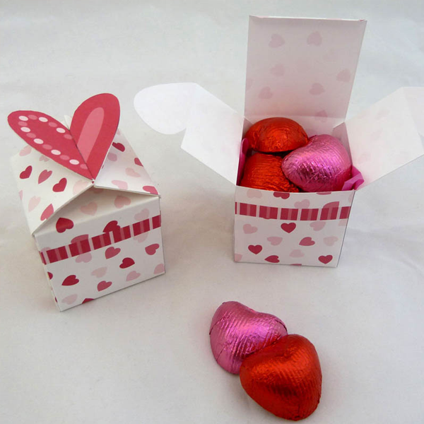 valentines chocolate heart packaging boxes