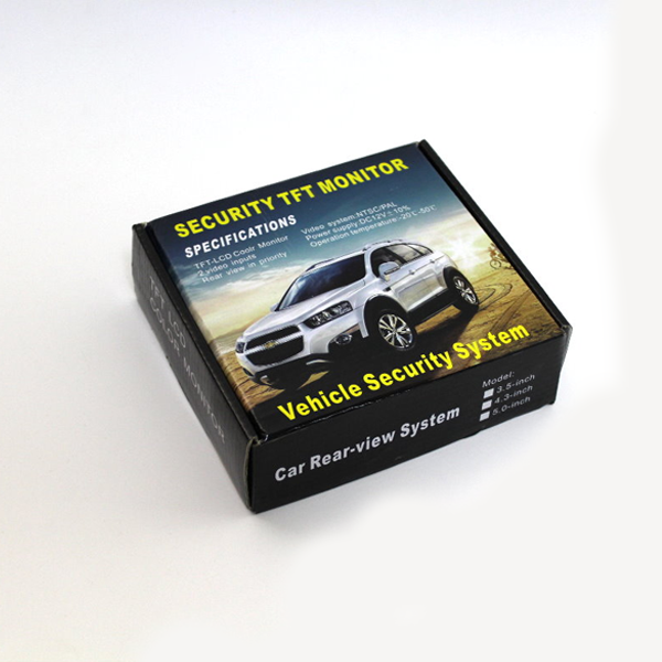 vehicle video monitor boxes packaging