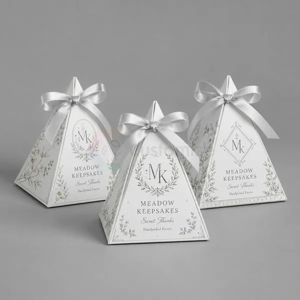 White Favor Boxes Bulk