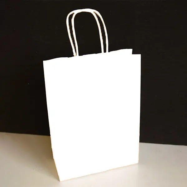 white bag paper