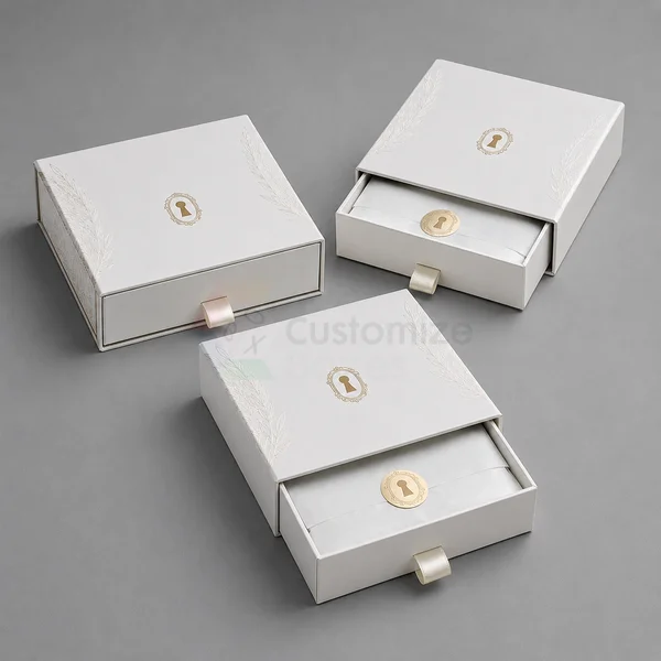 White Rigid Boxes Wholesale