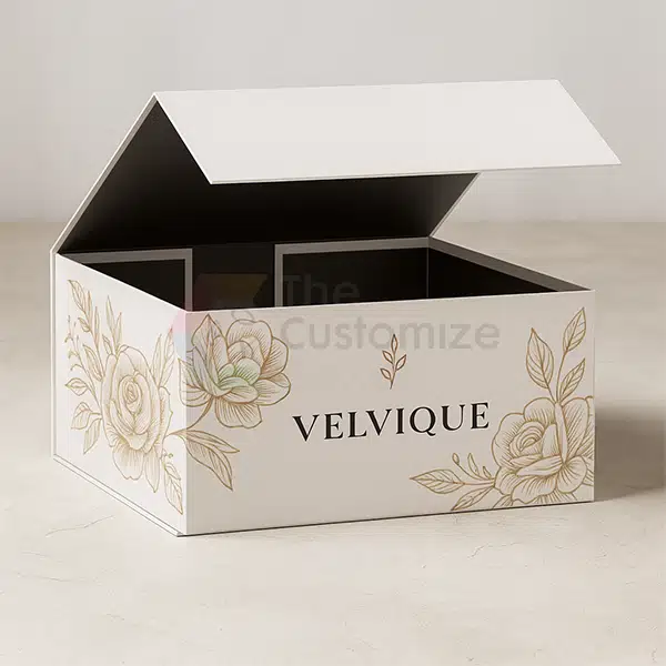 white rigid gift packaging