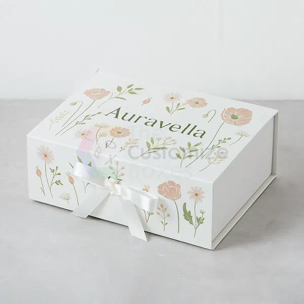 white rigid gift packaging boxes