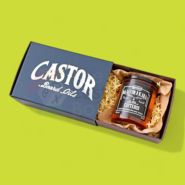 Castor Beard Oil Boxes