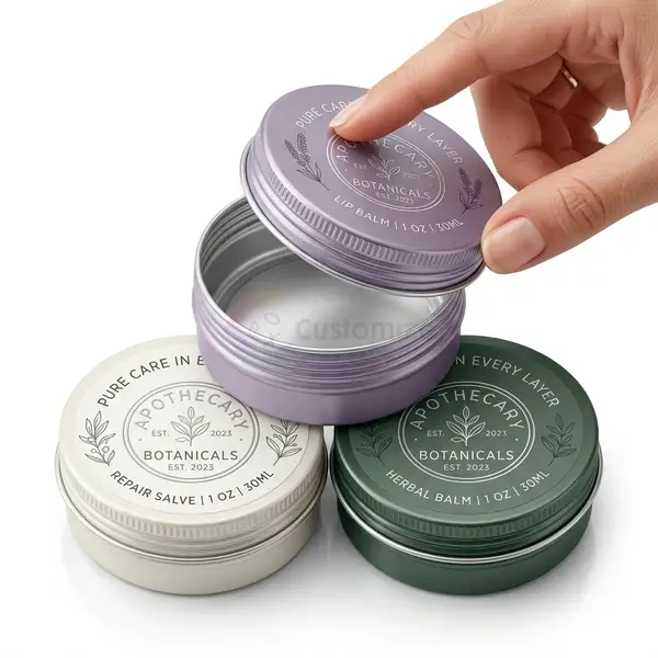 Custom Printed 1 OZ Metal Tins