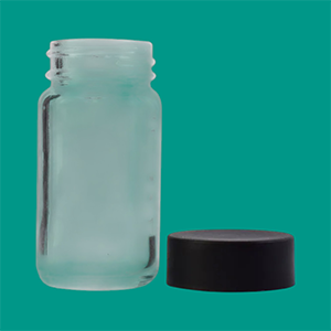 Custom Printed 80mm Glass Roll Jar