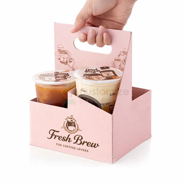 Custom Printed Cardboard Cup Holders