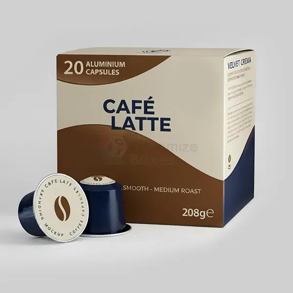 Custom Printed Coffee Pod Boxes