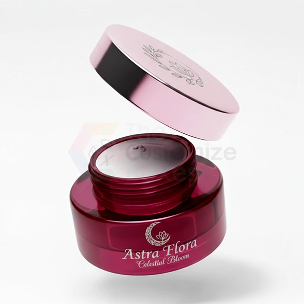 Custom Printed Cream Jars Packaging