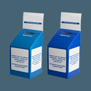 Custom Printed Donation Boxes