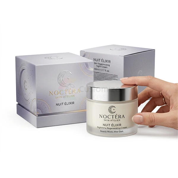 Custom Printed Facial Cream Packaging