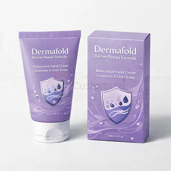 Custom Printed Hand Cream Packaging