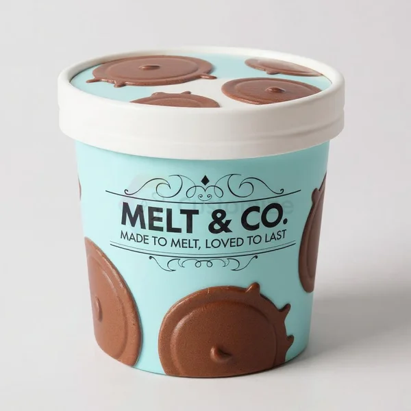 Custom Printed Ice Cream Cups
