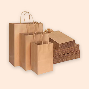 Custom Printed Kraft Bags