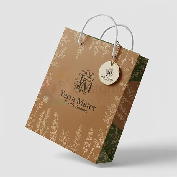 Custom Printed Kraft Paper Bags