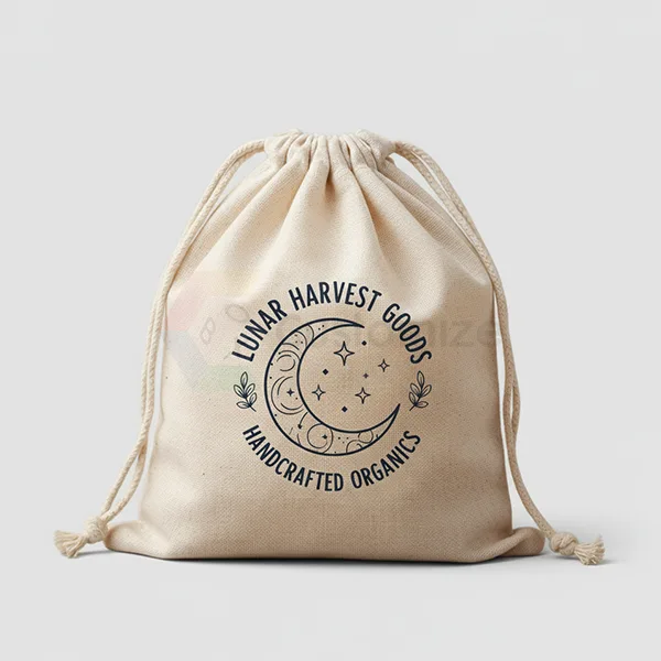 Custom Printed Muslin Bags