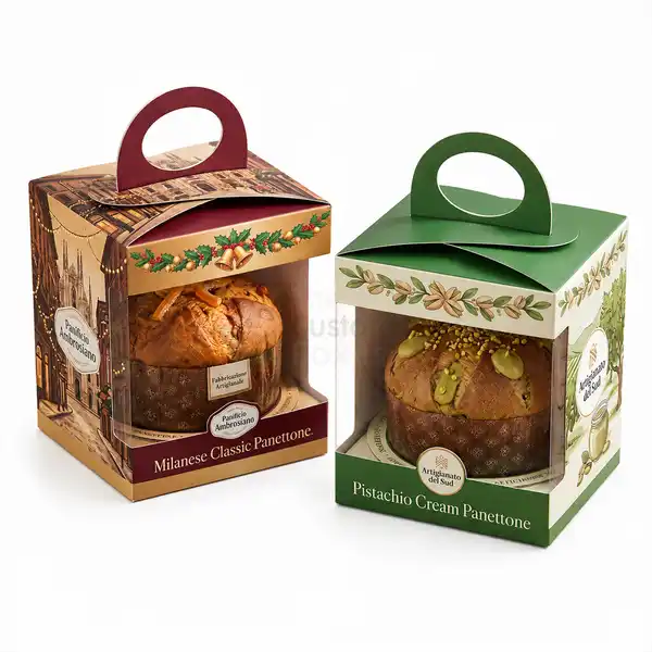 Custom Printed Panettone Boxes