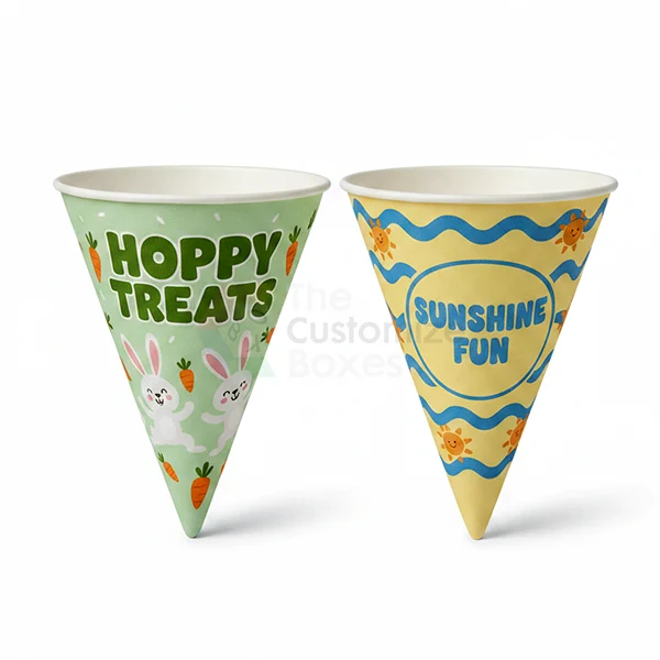 Custom Printed Paper Cone Cup