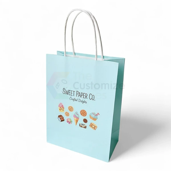 Custom Printed Paper Treat Bags
