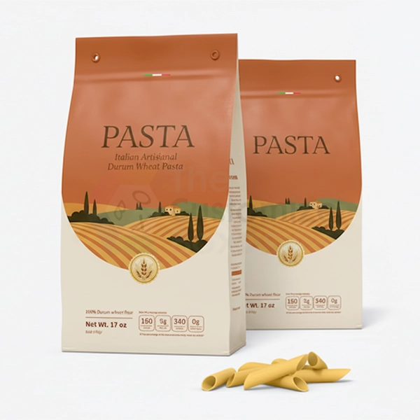 Custom Printed Pasta Bags Packaging