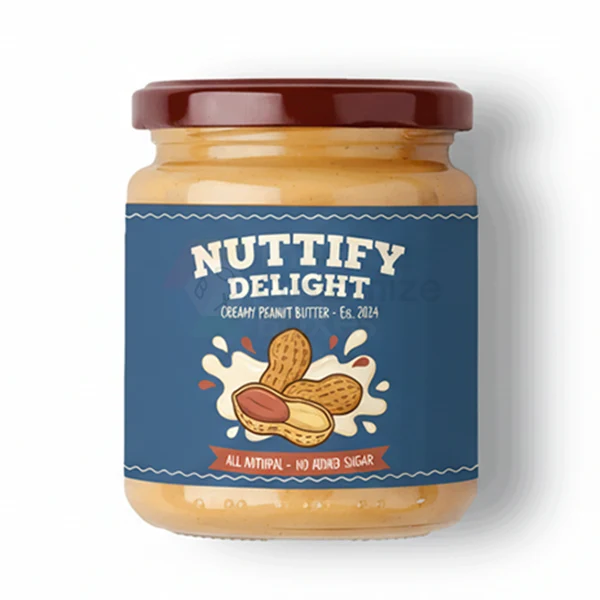 Custom Printed Peanut Butter Packaging