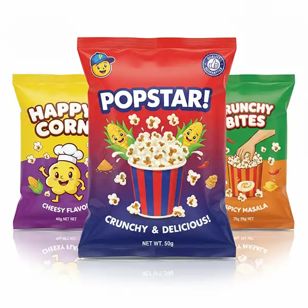 Custom Printed Popcorn Pouch