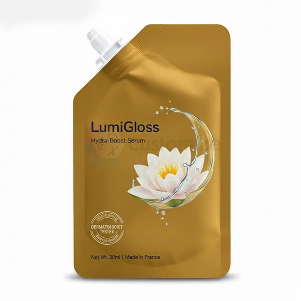 Custom Printed Spout Pouch Cosmetics