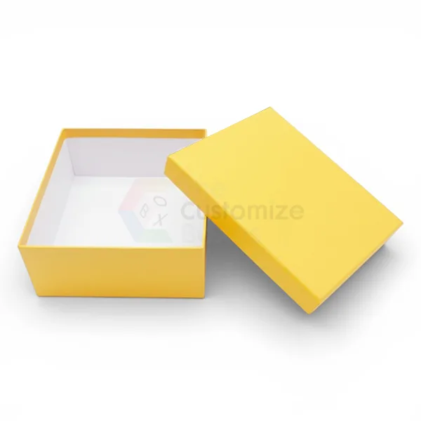 Custom Printed Yellow Boxes