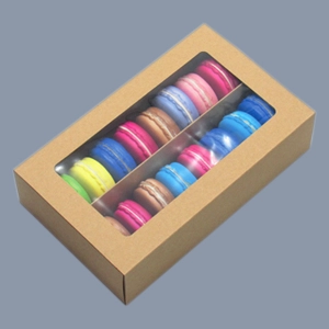 Kraft Macaron Boxes