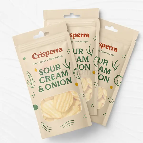 Mylar Bags with Window Packaging