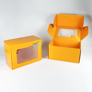 Orange Mailer Boxes