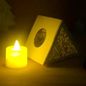 Pyramid Candle Boxes