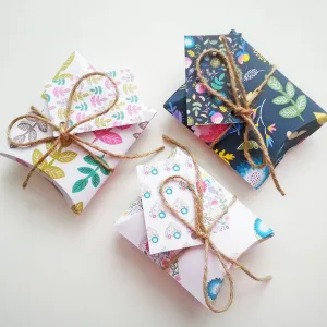 Small Gift Pillow Boxes